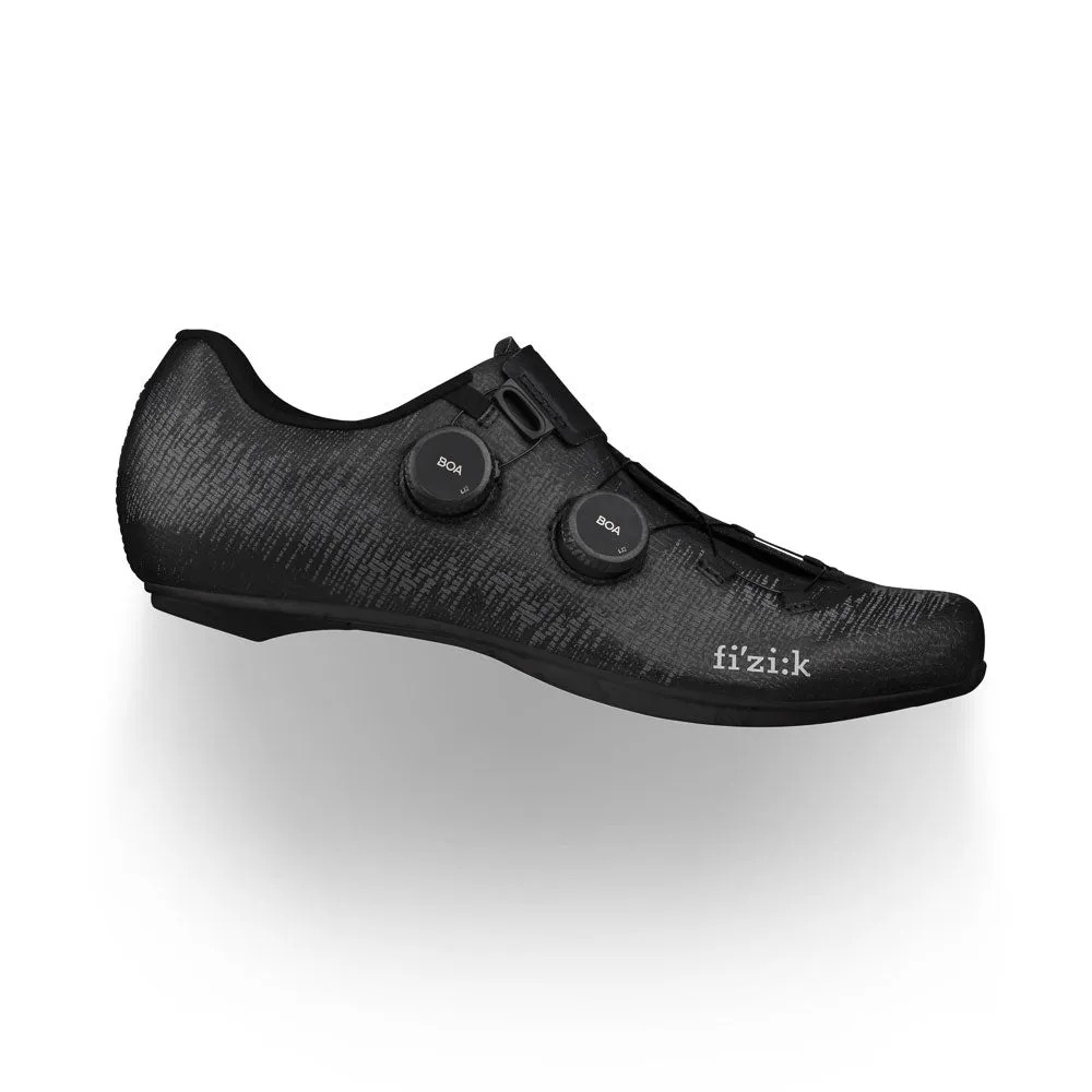 Fizik Vento Infinito Knit Carbon 2 Wide Cycling Shoes Black/Black