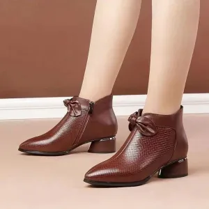 Genuine leather high heels for women - style &amp; comfort