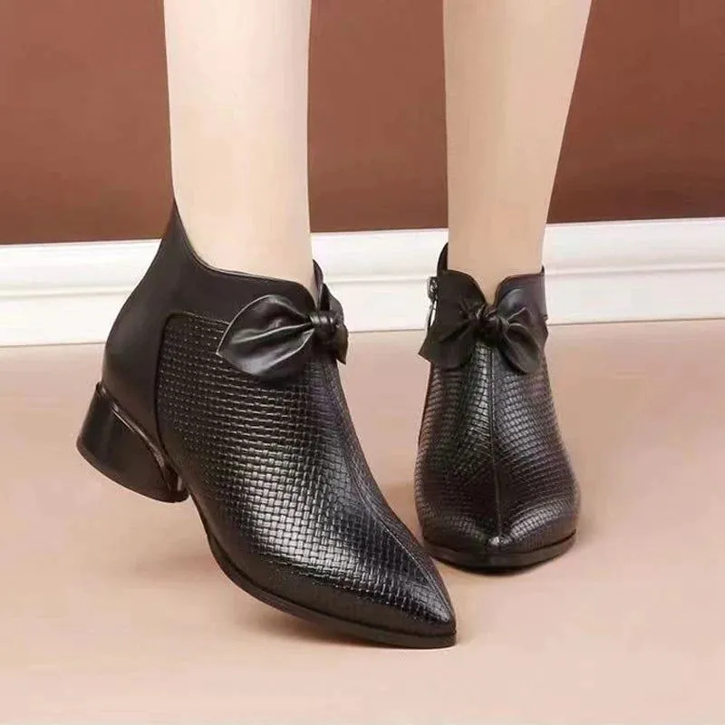 Genuine leather high heels for women - style &amp; comfort