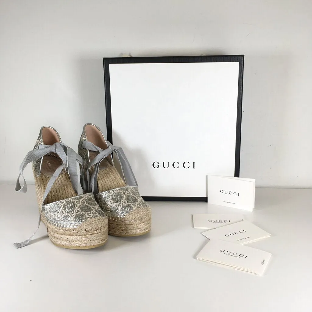 Gucci Heritage Platform Espadrilles