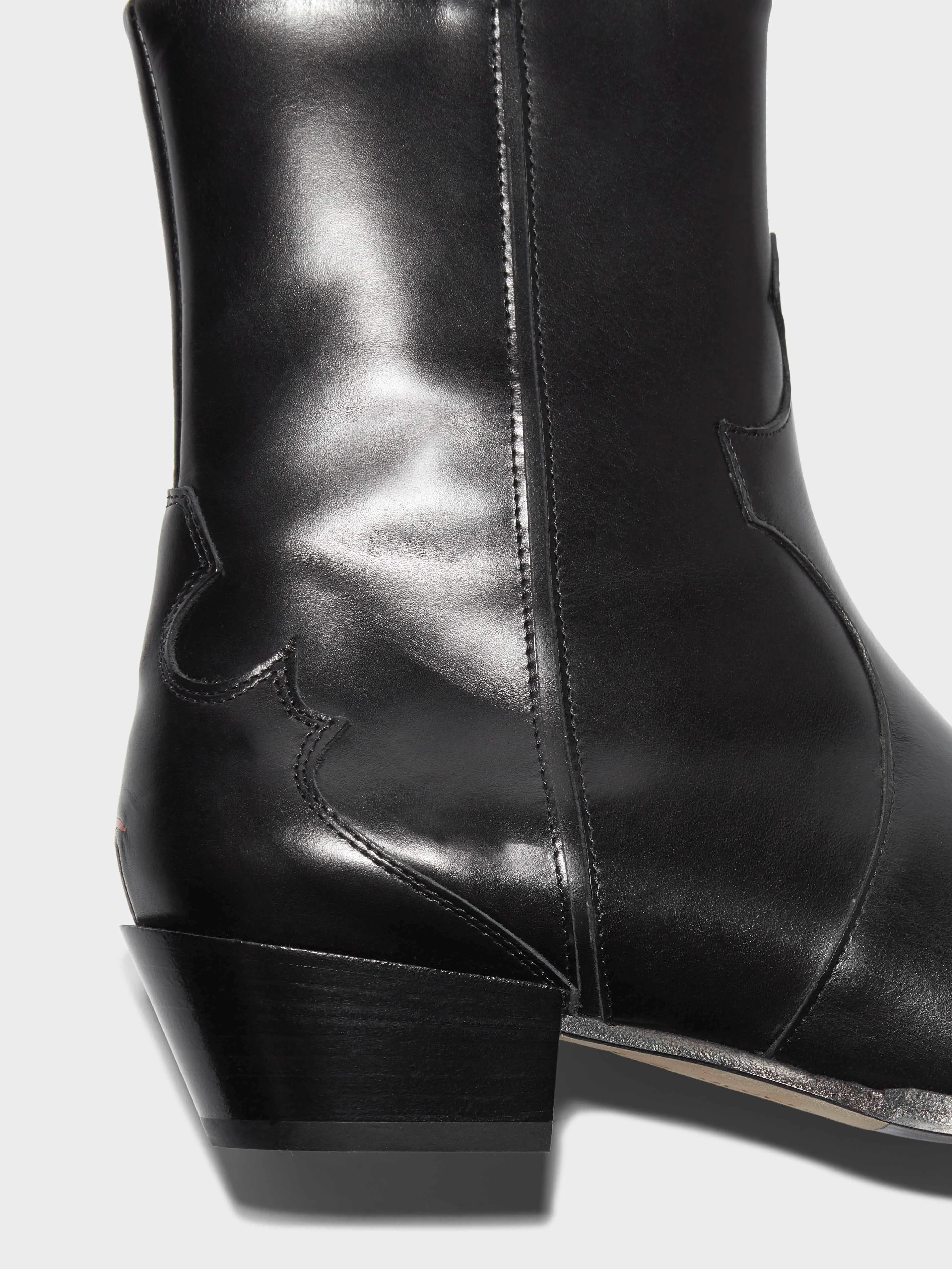 Hester Leather Cowboy Boots