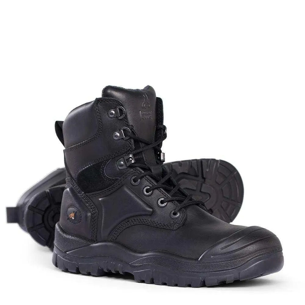 High Lace Up Boots w Scuff Cap 550020