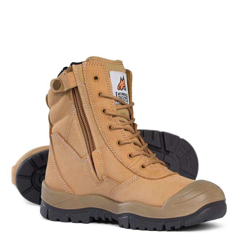 High Zipsider Boots w Scuff Cap 451050