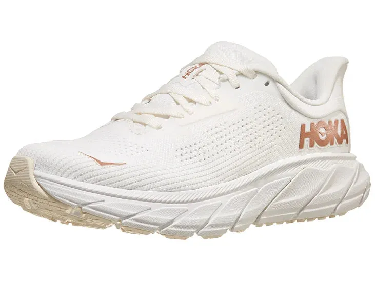 Hoka | Arahi 7 | Women's | Blanc De Blanc/Rose Gold