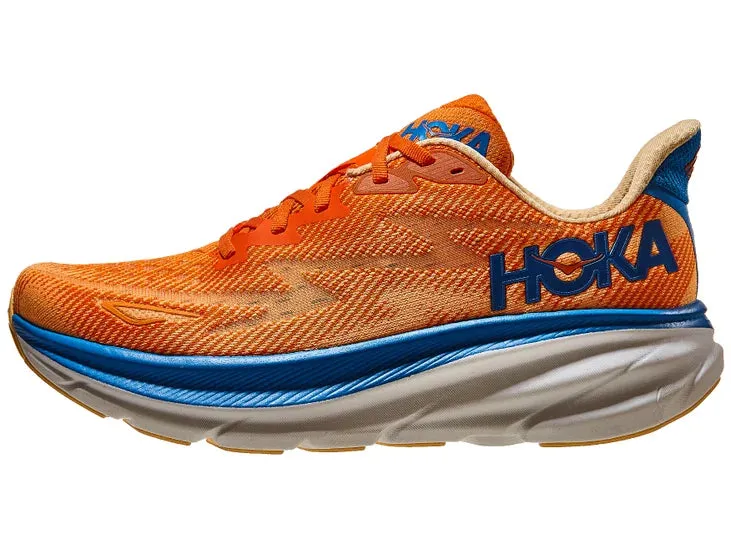 Hoka | Clifton 9 | Men's | Vibrant Orange/Impala