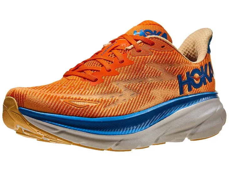 Hoka | Clifton 9 | Men's | Vibrant Orange/Impala