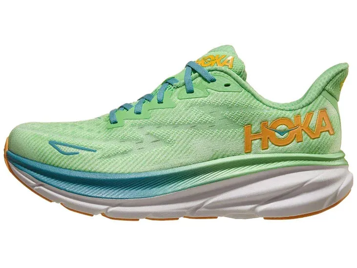 Hoka | Clifton 9 | Men's | Zest/Lime Glow