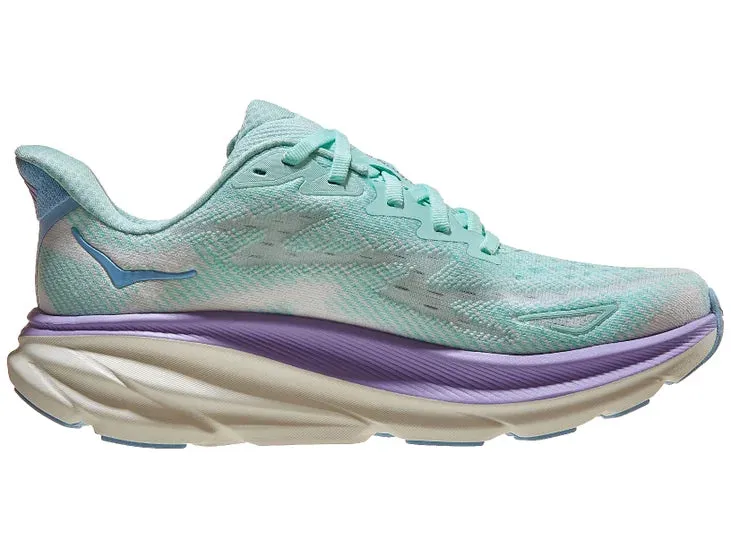 Hoka | Clifton 9 | Women's | Sunlit Ocean/Lilac Mist