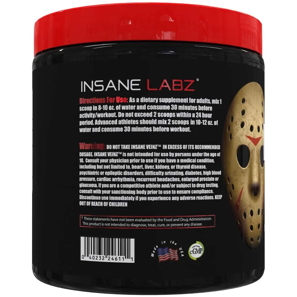 Insane Labz Insane Veinz 35 Servings