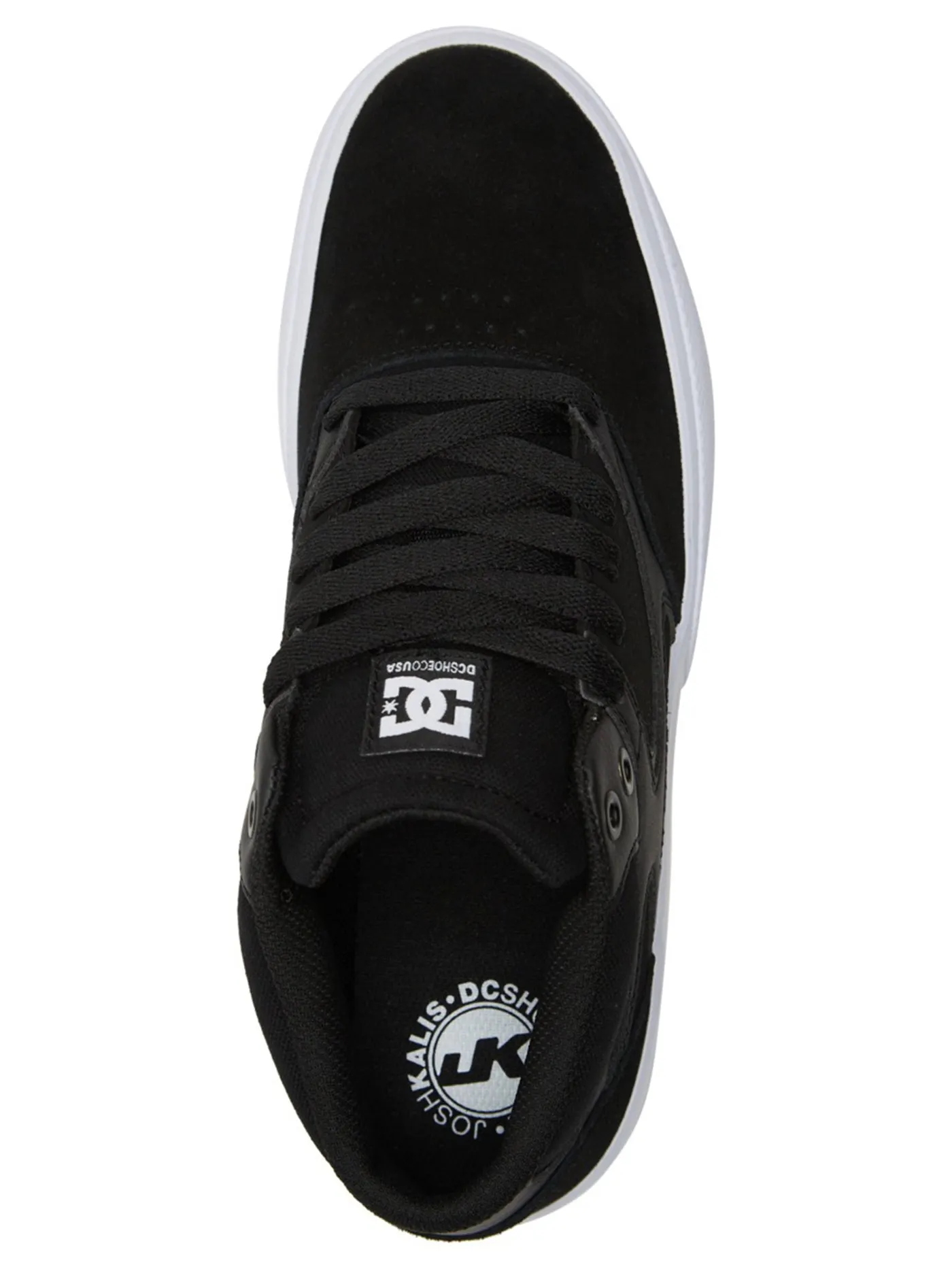 Kalis Vulc Mid Black/Black/White Shoes