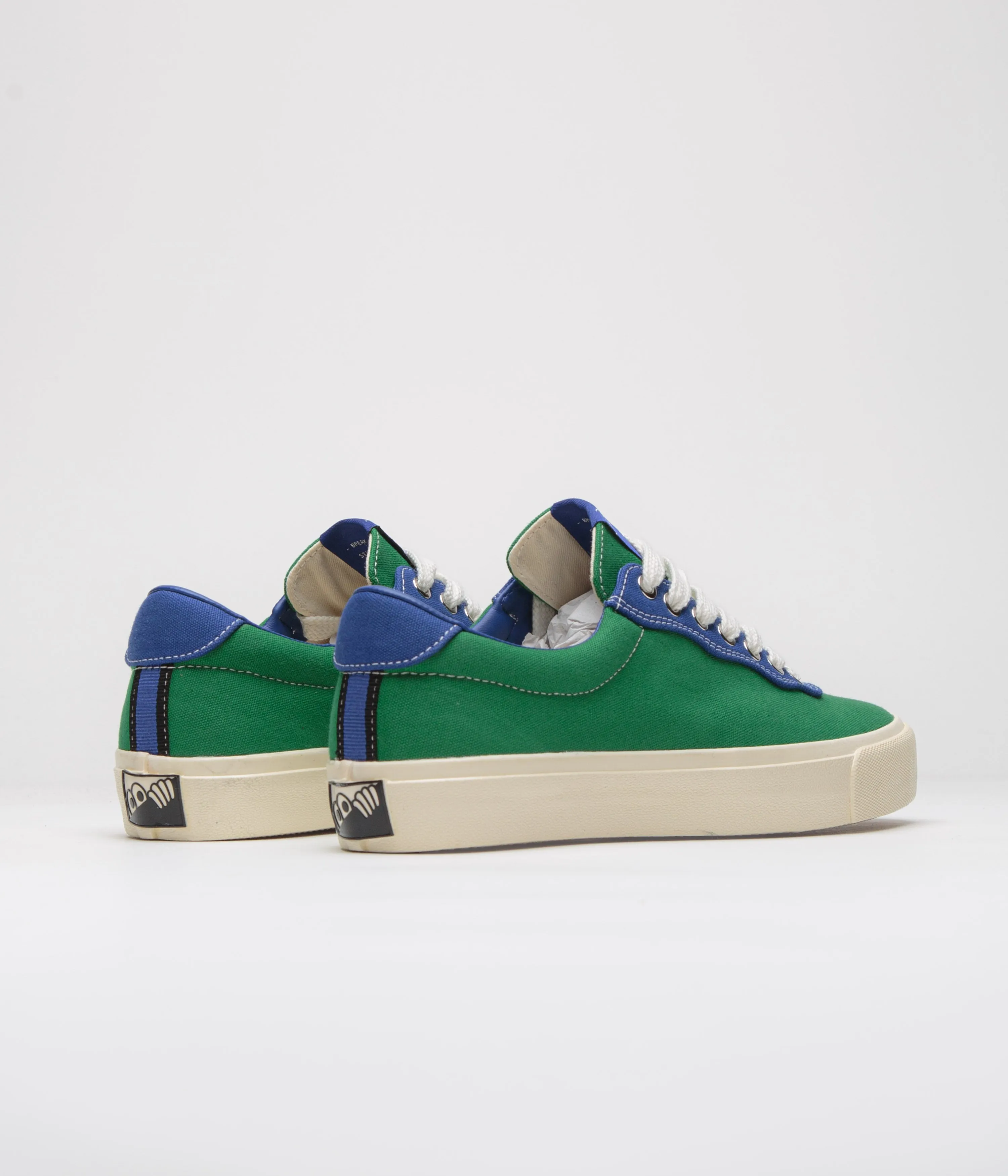 Last Resort AB x Julian Smith VM001 Canvas Shoes - Kelly Green / Klein Blue