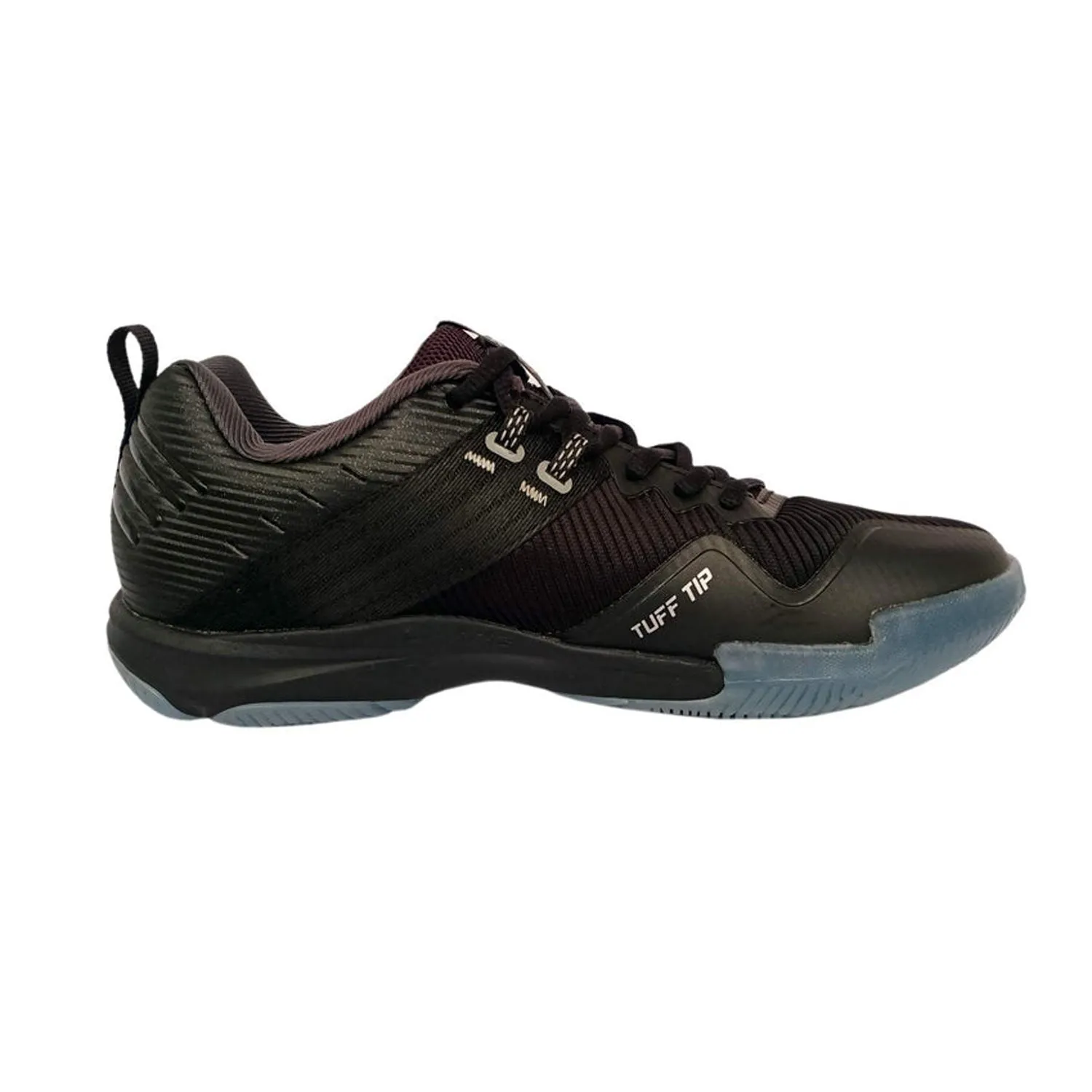 Li-Ning Ranger TD Non Marking Badminton Shoes, Standard Black/Silver Grey