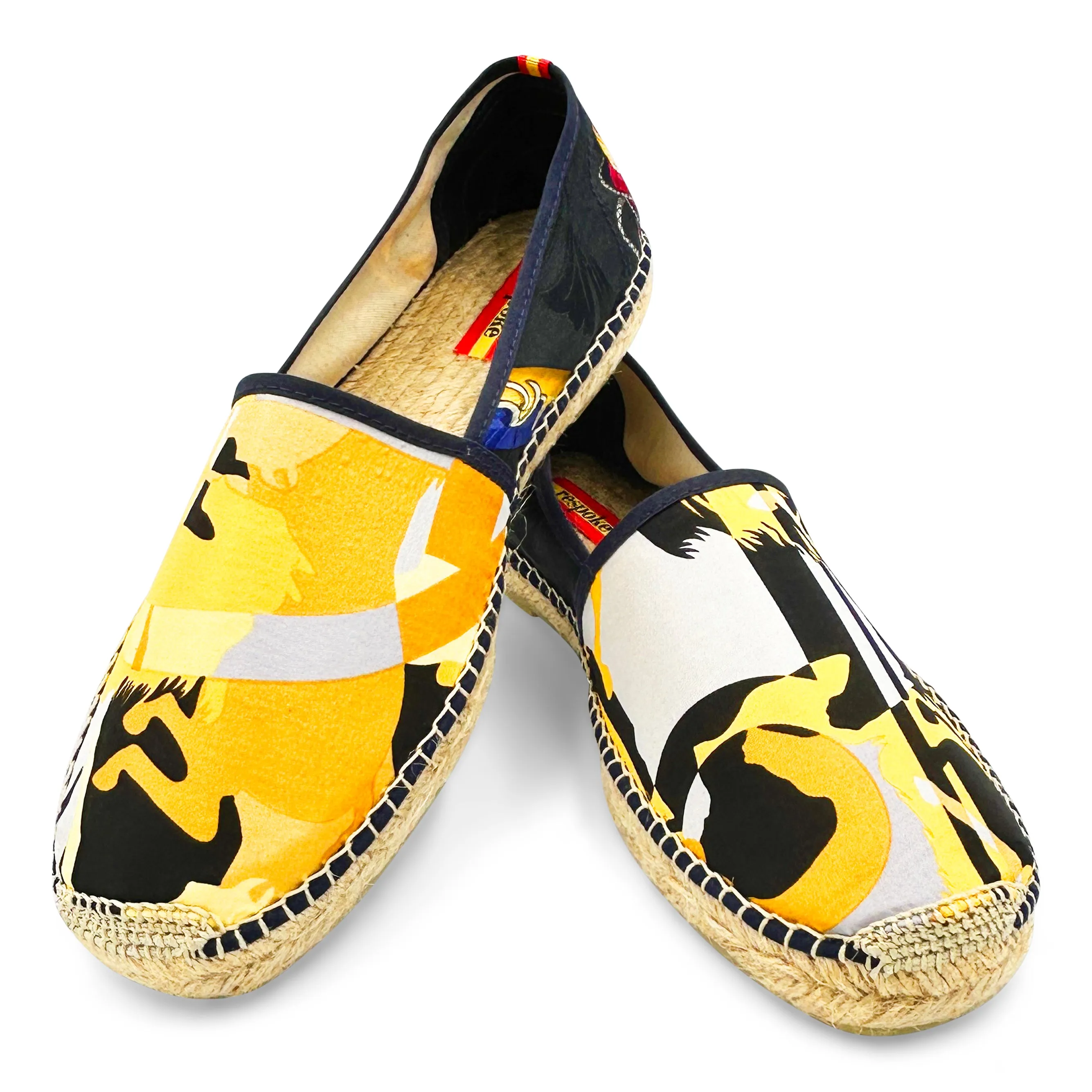 LIBRIS DAIMYO Gold Classic Espadrilles