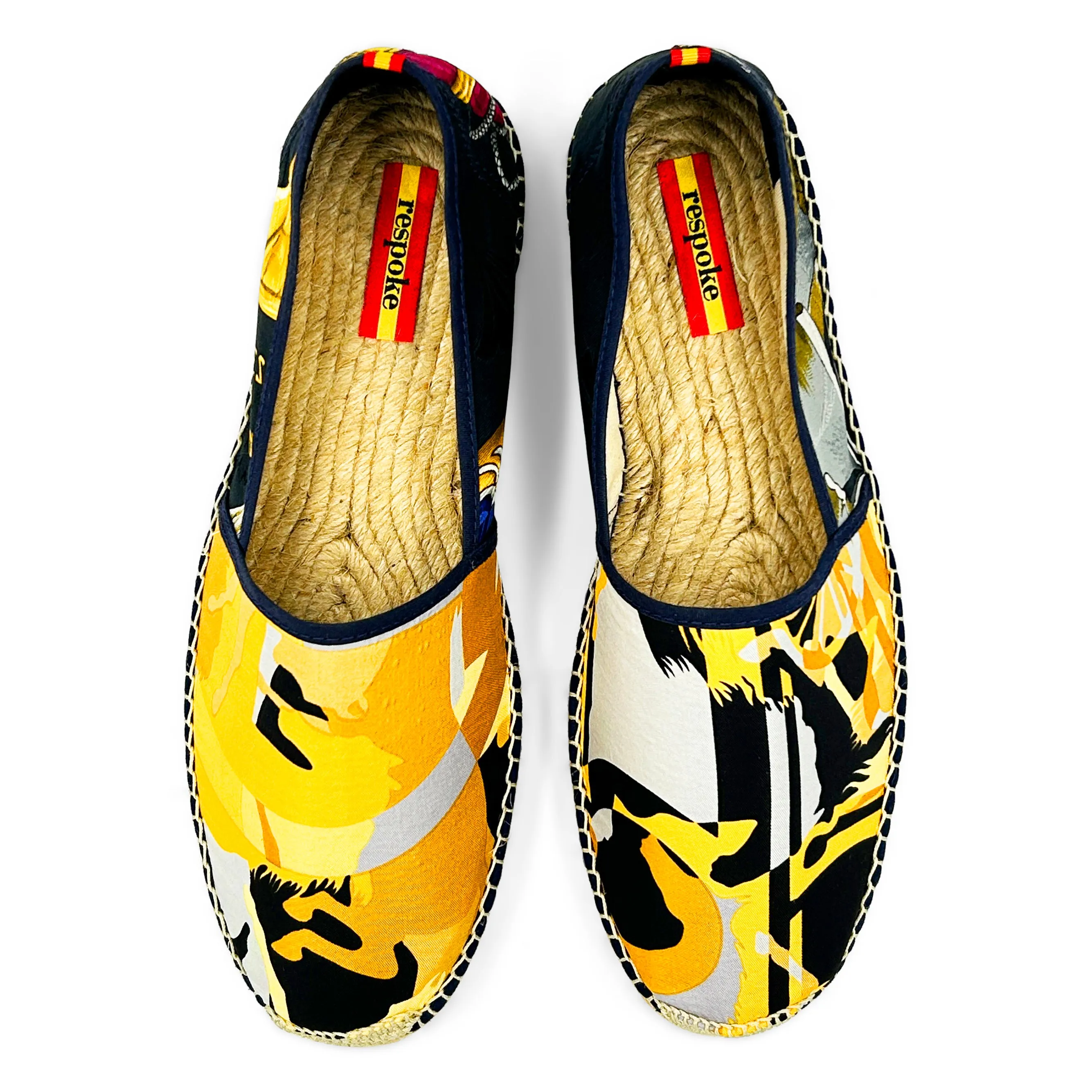 LIBRIS DAIMYO Gold Classic Espadrilles