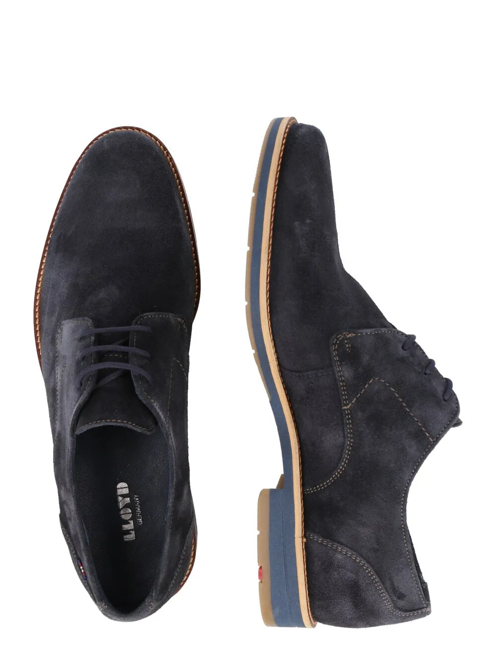 Lloyd Langston Lace-up Shoes, Dark Blue