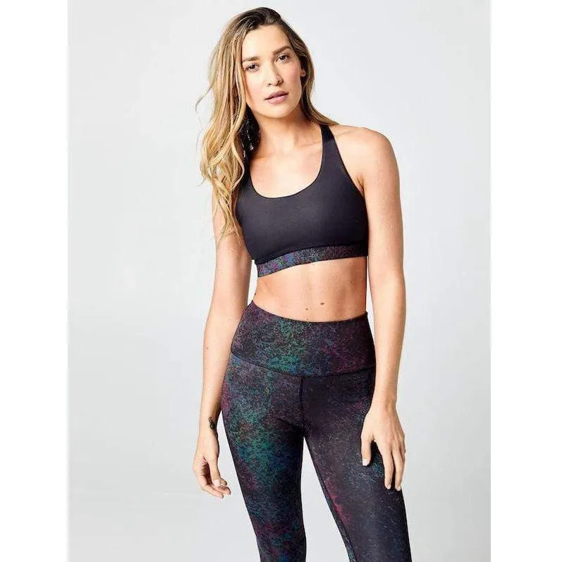 Margo Oil Slick Sports Bra