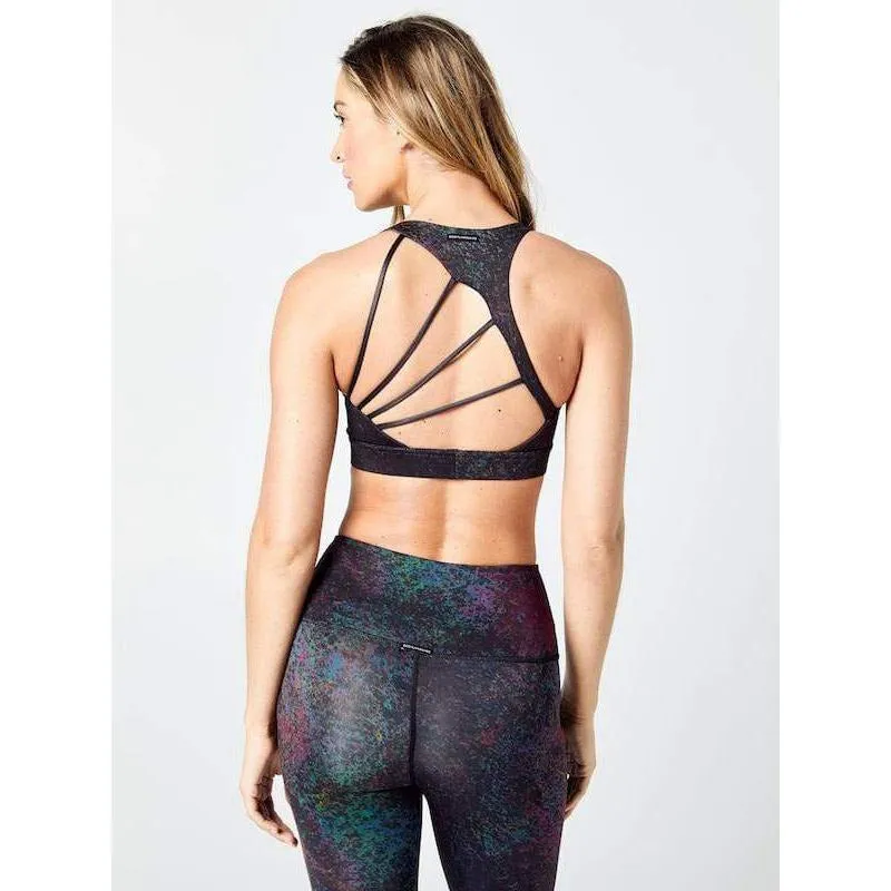 Margo Oil Slick Sports Bra