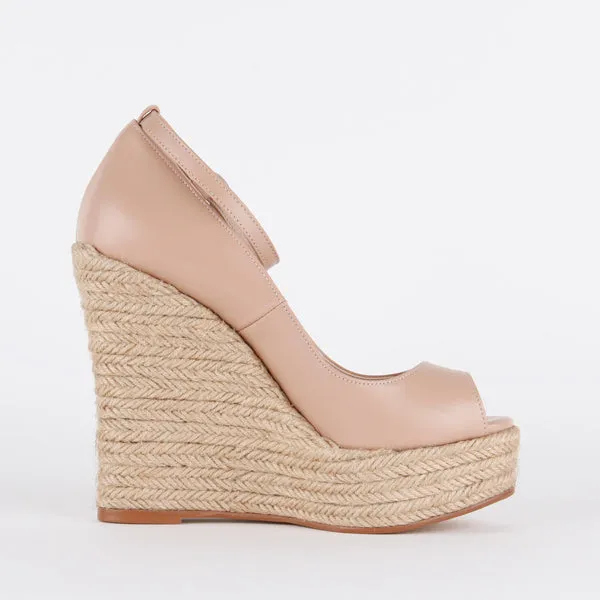 MARRISA - beige wedge