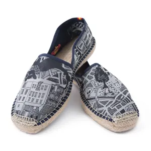 MARTIN Black Classic Espadrilles