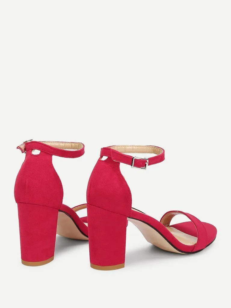 Mary Jane Heeled Sandals