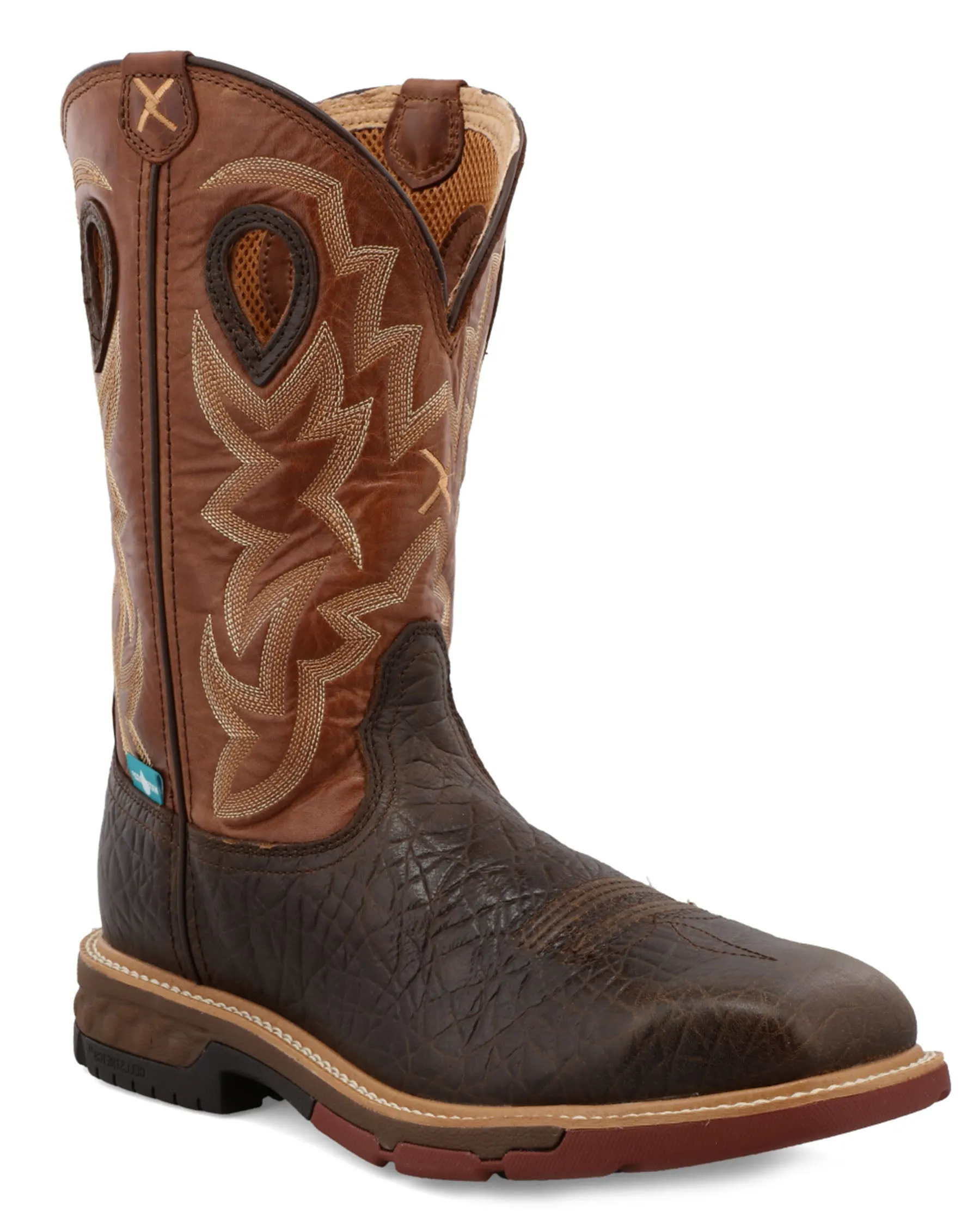 Men's 12" Western Work Boots