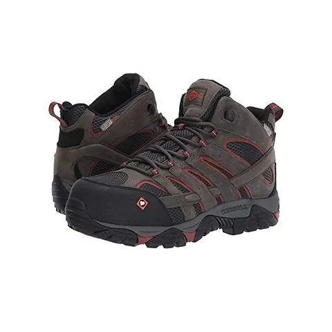 Merrell Work Moab Vertex Mid Composite Toe Work Boot (Men) - Pewter