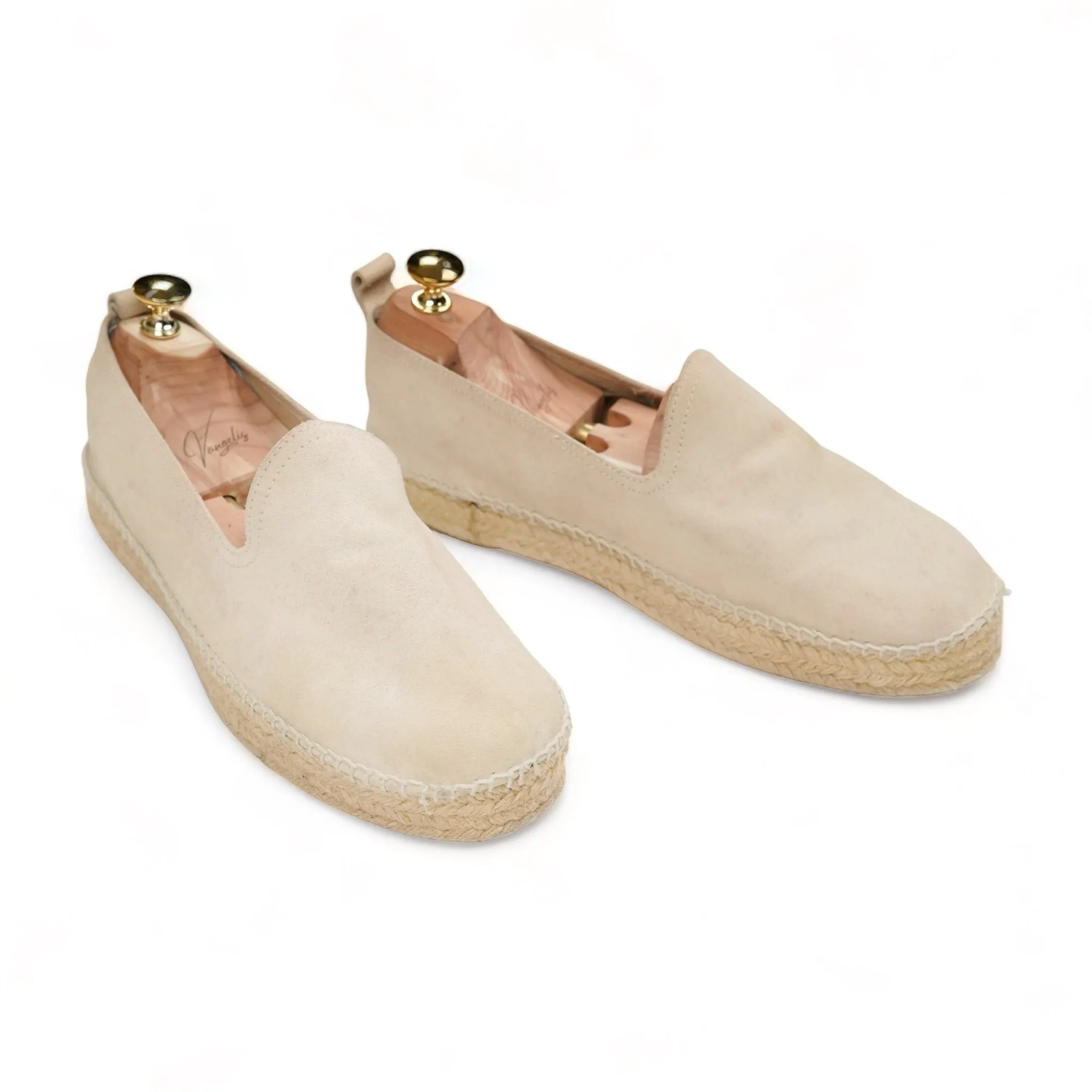 Morjas – Light Beige Suede Espadrille UK 8 / EU 42