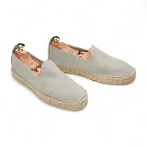 Morjas – Light Grey Suede Espadrille UK 8 / EU 42