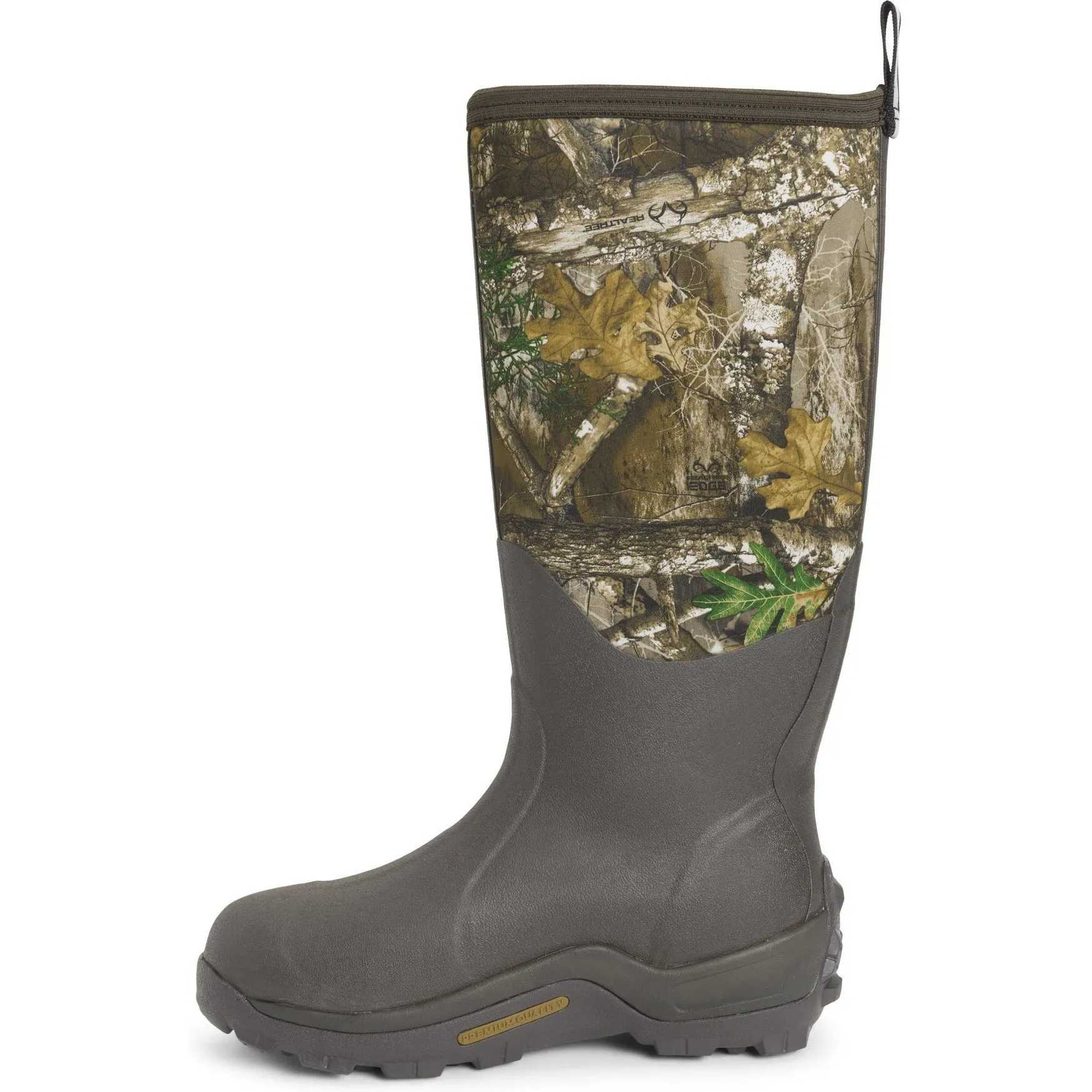 Muck Men's Woody Max WP Rubber Hunt Boot - Brown/Realtree Edge - WDM-RTE