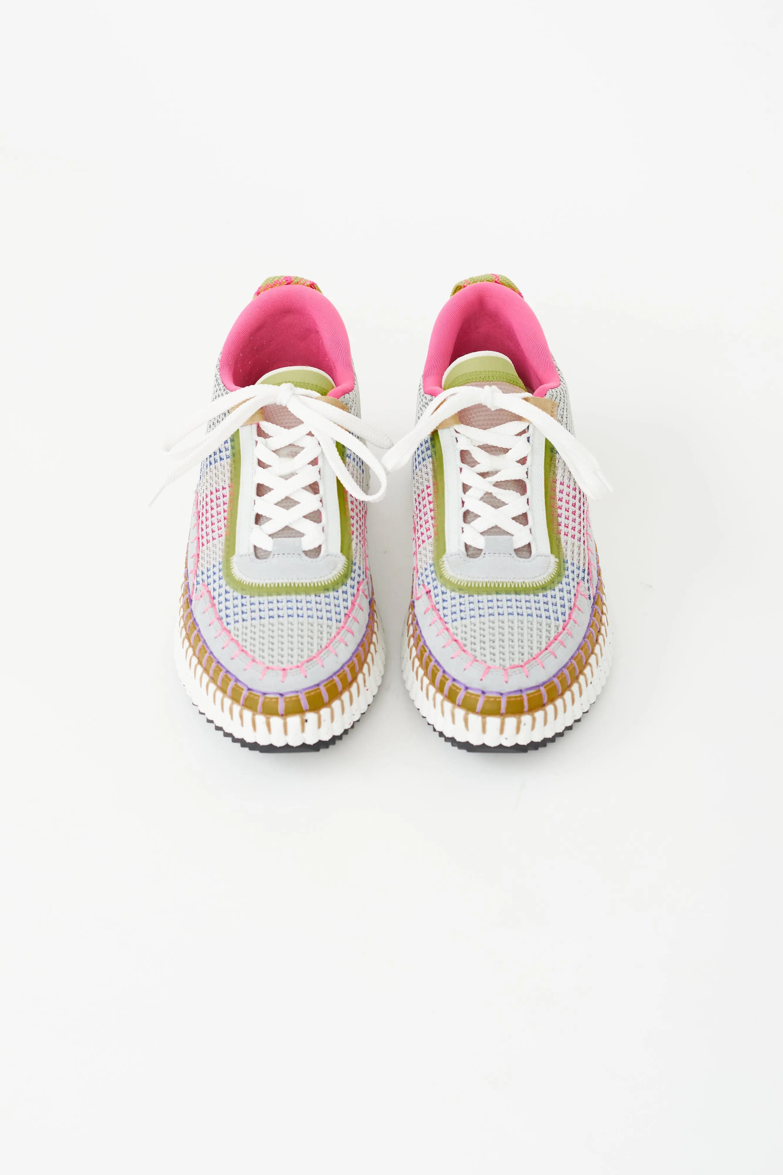 Multicolour Woven Mesh Nama Sneaker