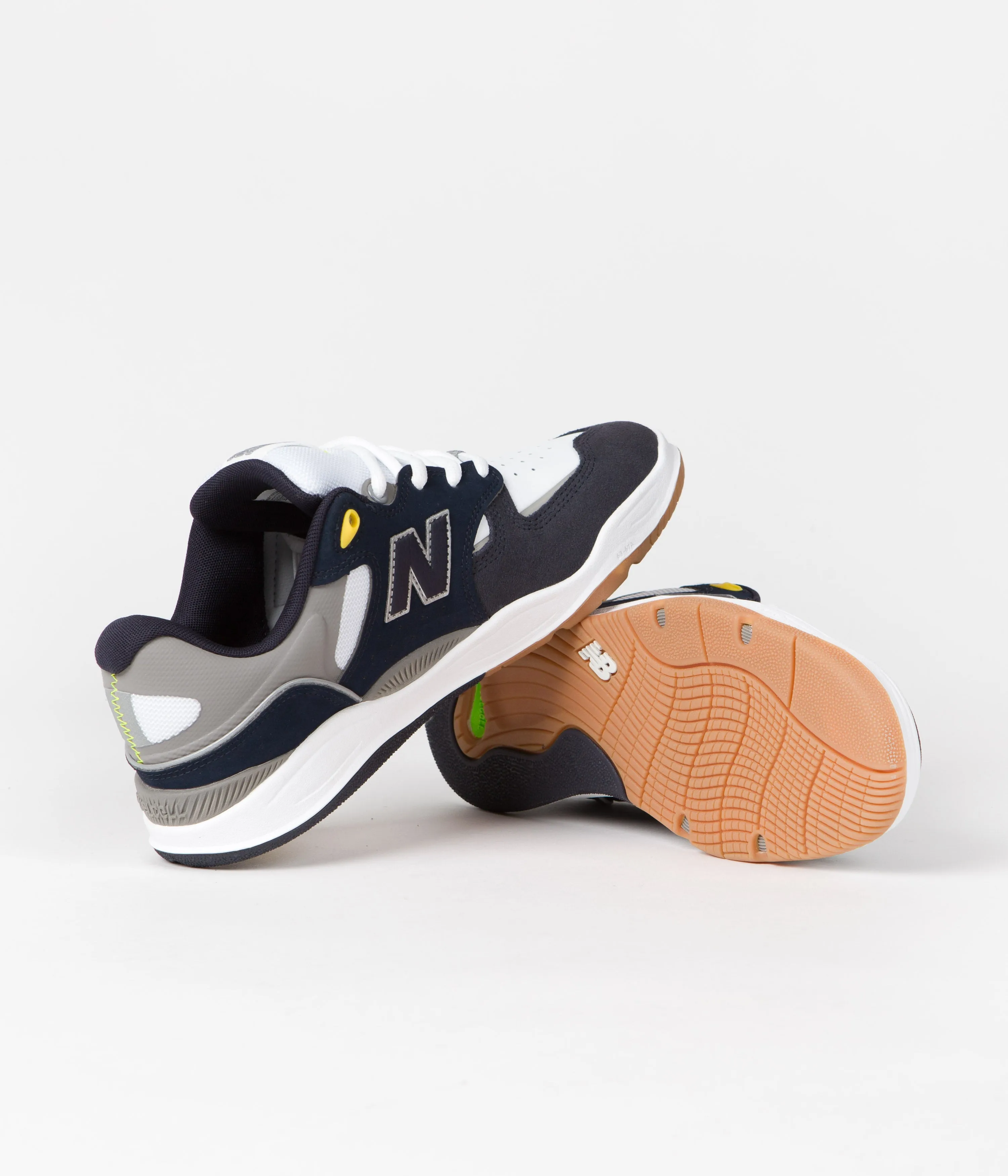 New Balance Numeric 1010 Tiago Lemos Shoes - Navy / Yellow