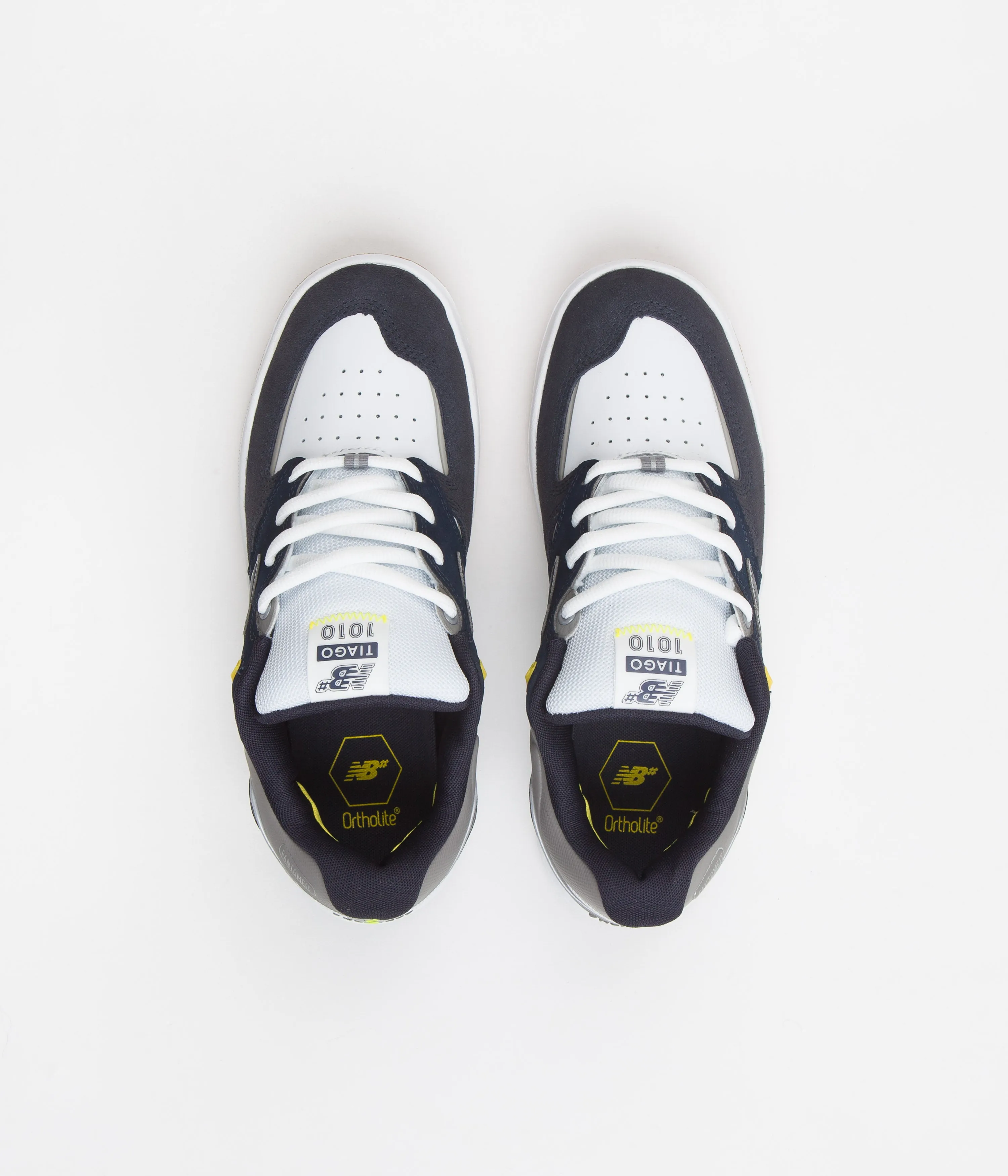 New Balance Numeric 1010 Tiago Lemos Shoes - Navy / Yellow