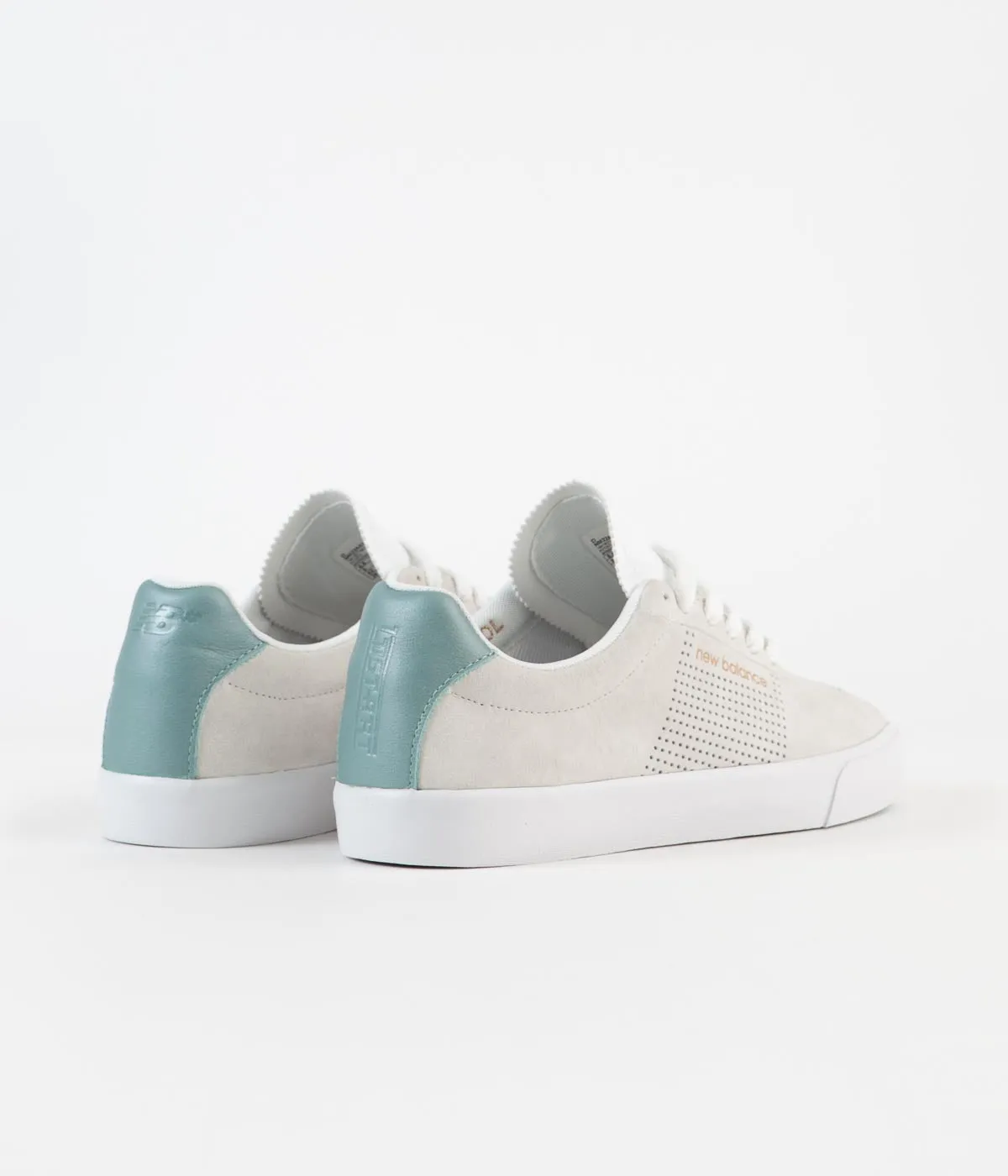 New Balance Numeric 22 Lost Art Shoes - White / Green