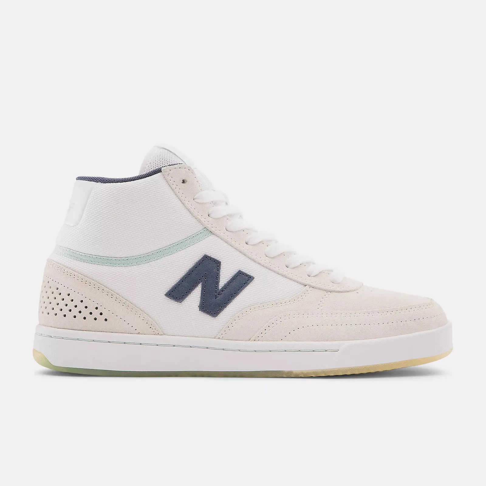 New Balance Numeric 440 Hi Tom Knox Edition Skate Shoes - White/Navy