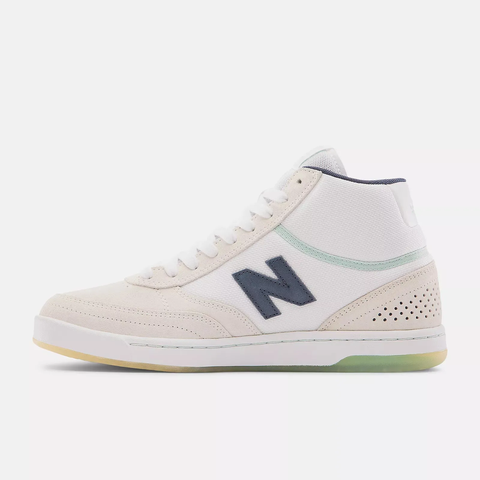 New Balance Numeric 440 Hi Tom Knox Edition Skate Shoes - White/Navy