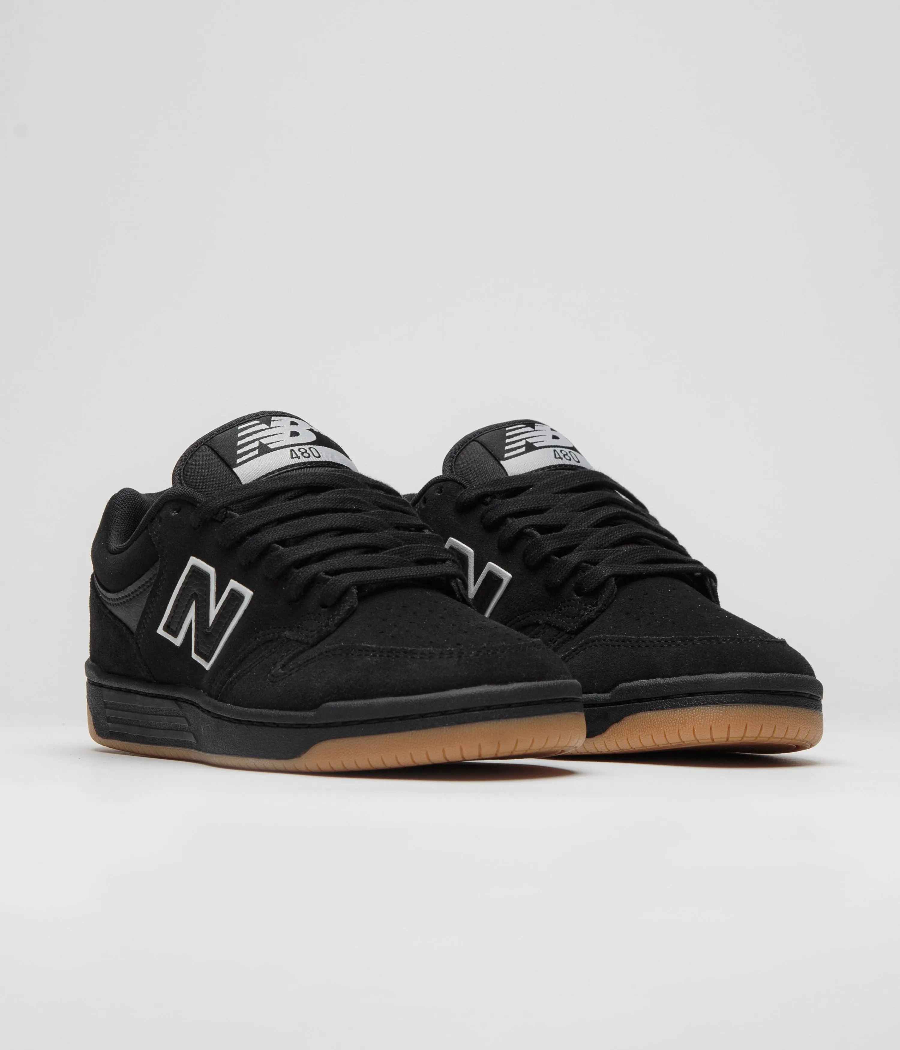 New Balance Numeric 480 Shoes - Black / Black