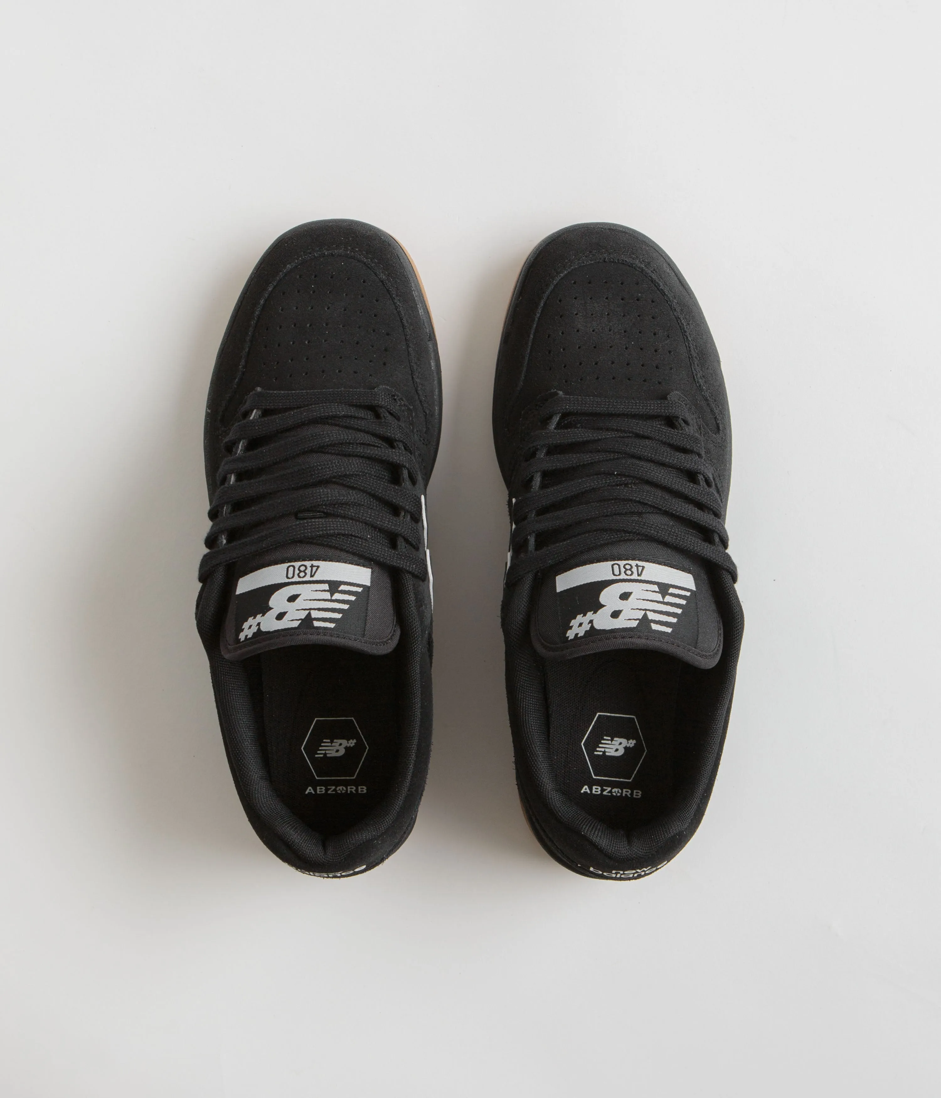 New Balance Numeric 480 Shoes - Black / Black