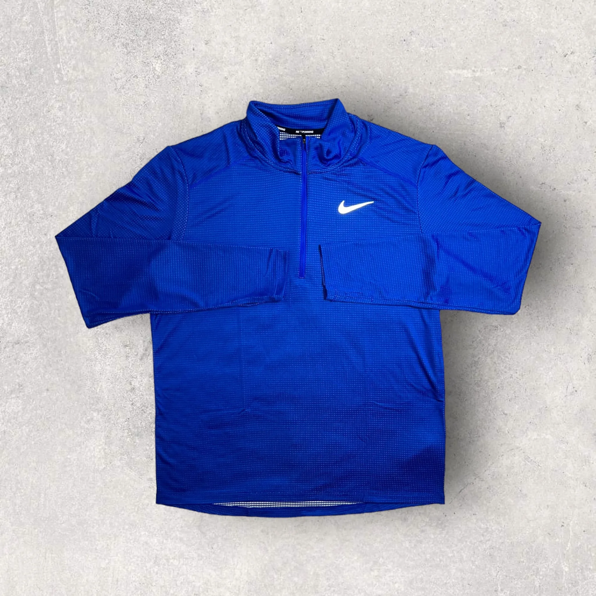 NIKE PACER 1/4 ZIP - BLUE