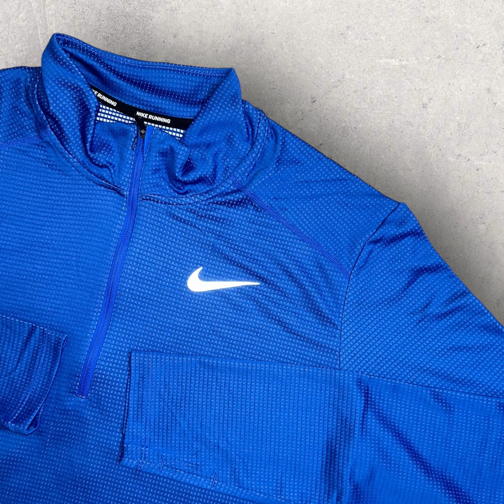 NIKE PACER 1/4 ZIP - BLUE