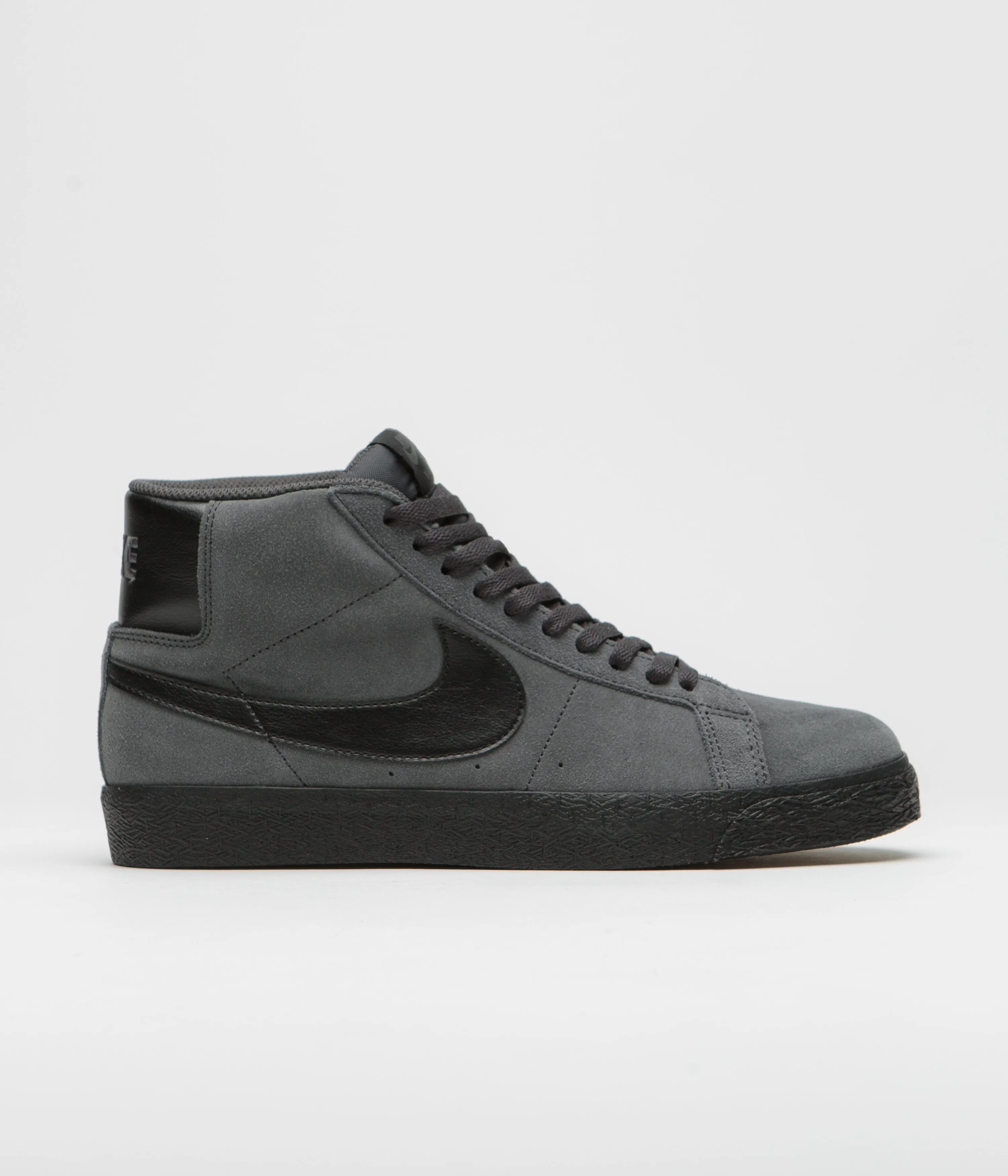 Nike SB Blazer Mid Shoes - Anthracite / Black - Anthracite - Black