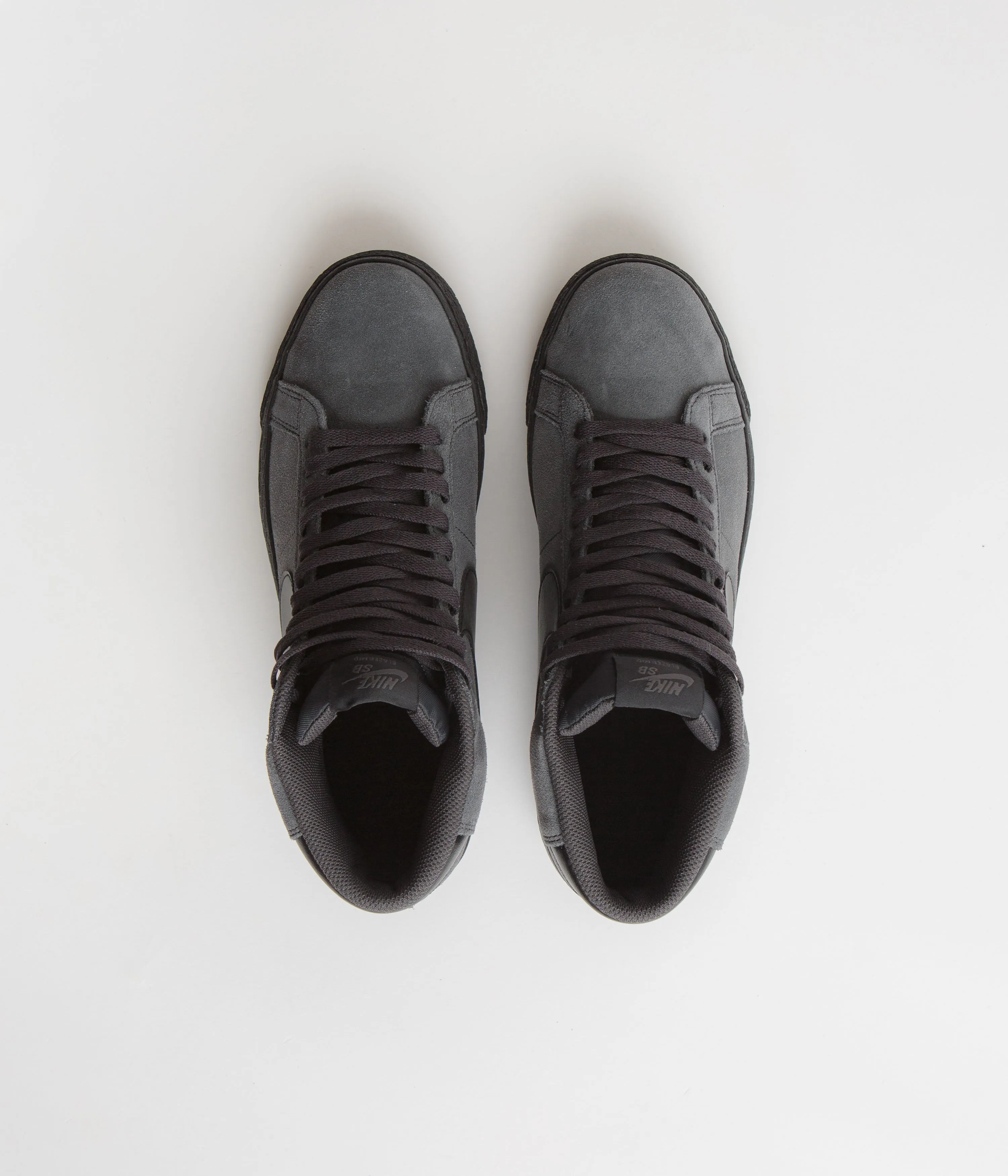 Nike SB Blazer Mid Shoes - Anthracite / Black - Anthracite - Black