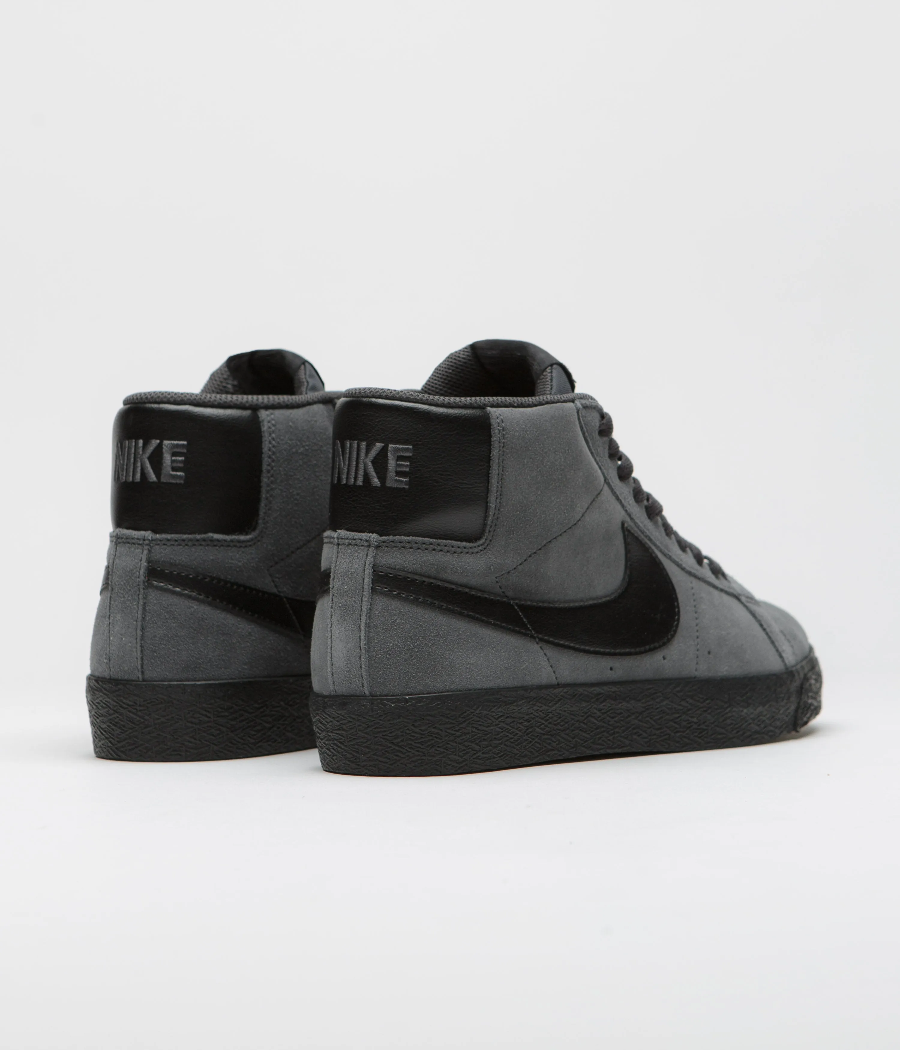 Nike SB Blazer Mid Shoes - Anthracite / Black - Anthracite - Black