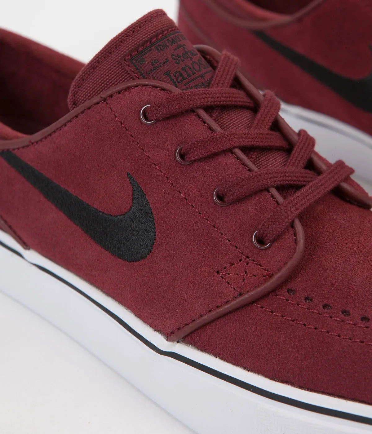 Nike SB Stefan Janoski Shoes - Dark Team Red / Black