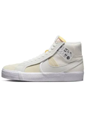 Nike SB Zoom Blazer Mid PRM Plus "Warning Label" Skate Shoes