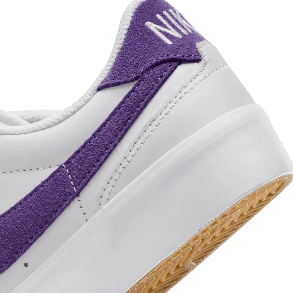 Nike SB Zoom Pogo Plus Womens White Court Purple White Gum Light Brown