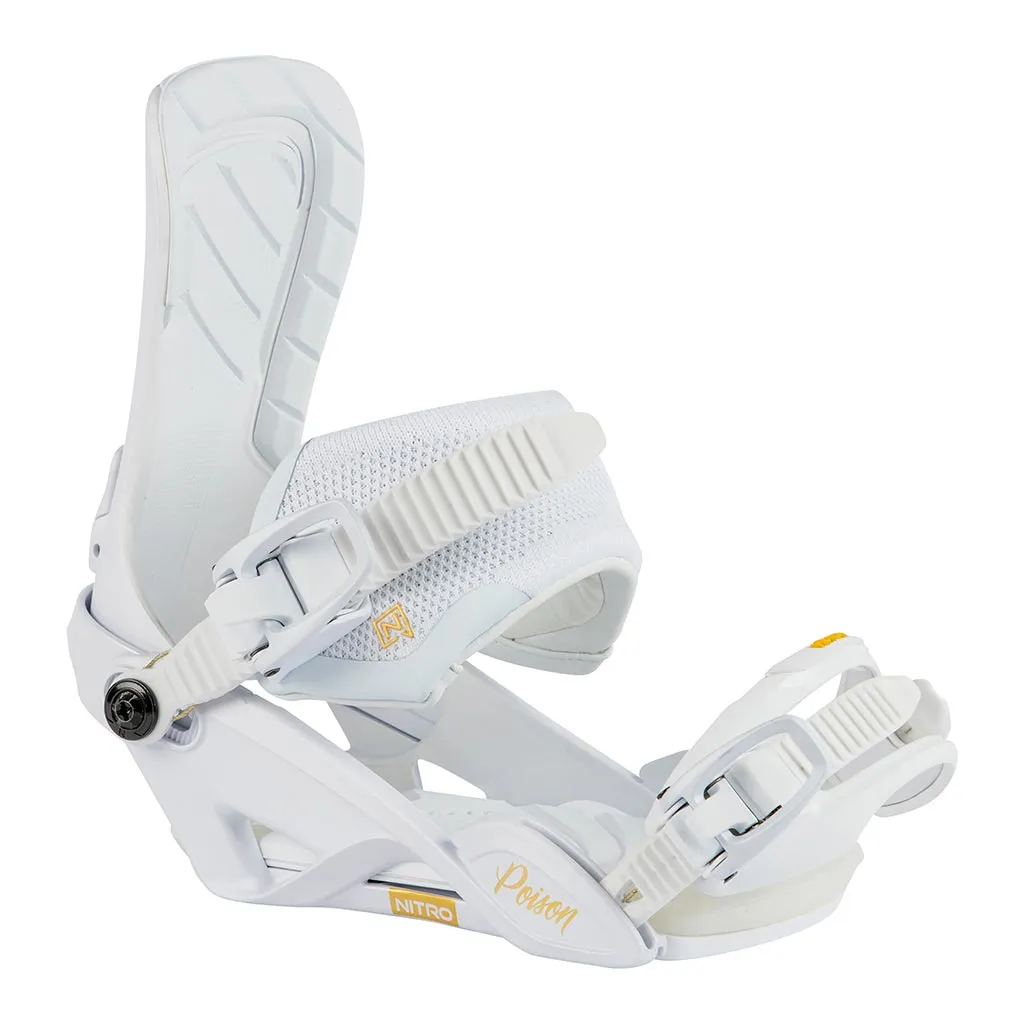 Nitro 2024 Womens Poison Bindings - Champagne - S/M