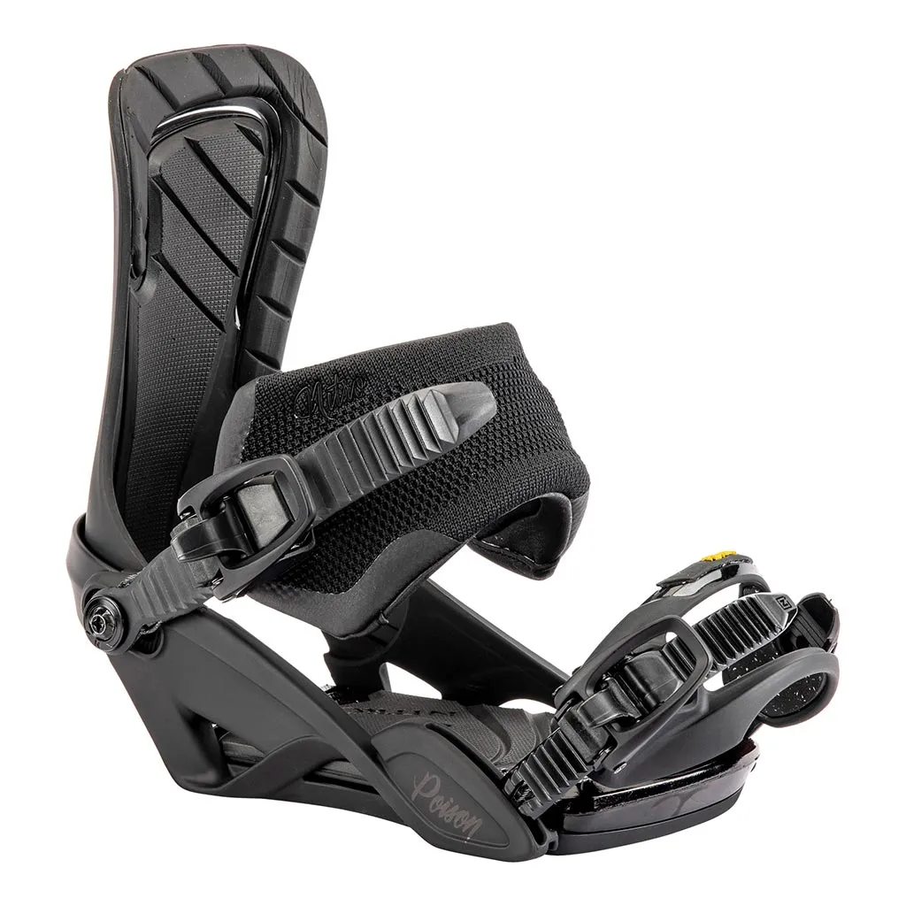 Nitro 2024 Womens Poison Bindings - Ultra Black - S/M