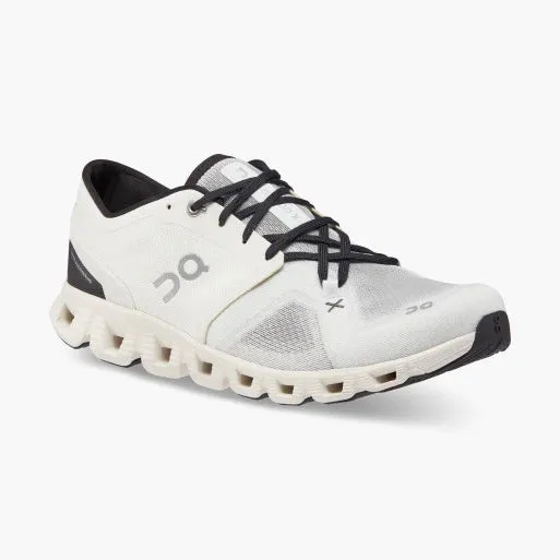 ON Running Men's Cloud X3 Running Shoes in Ivory/Black