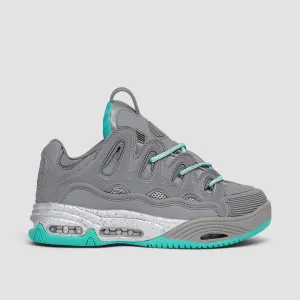 Osiris D3 2001 Shoes - Grey/Seafoam - Kids