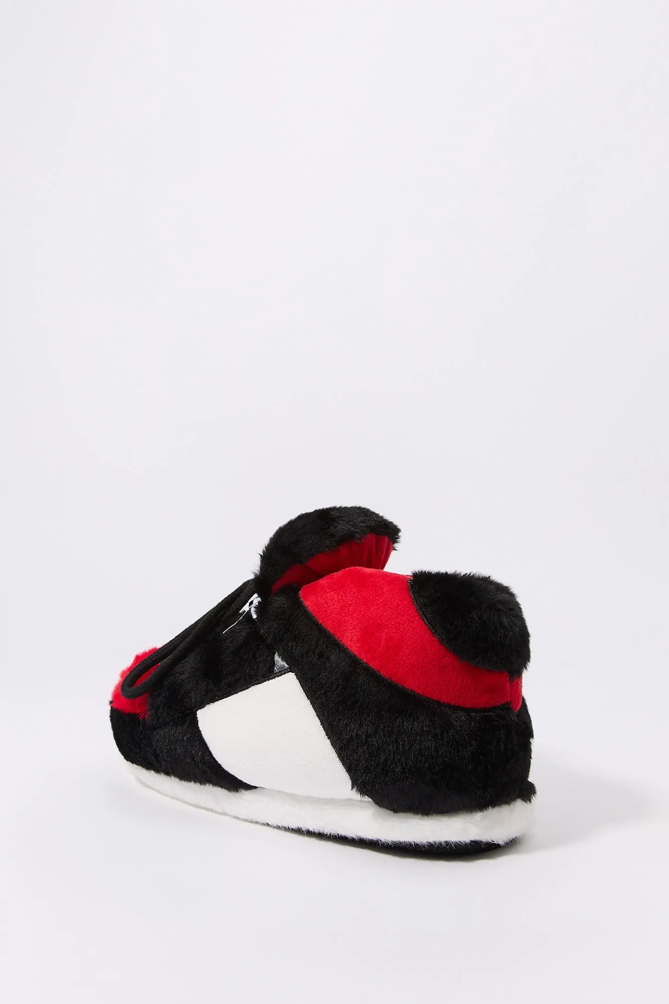 Pantoufles-espadrilles en peluche